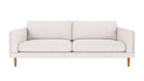 Braden sofa 3-seter - Eik ben
