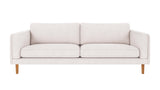Braden sofa 3-seter - Eik ben