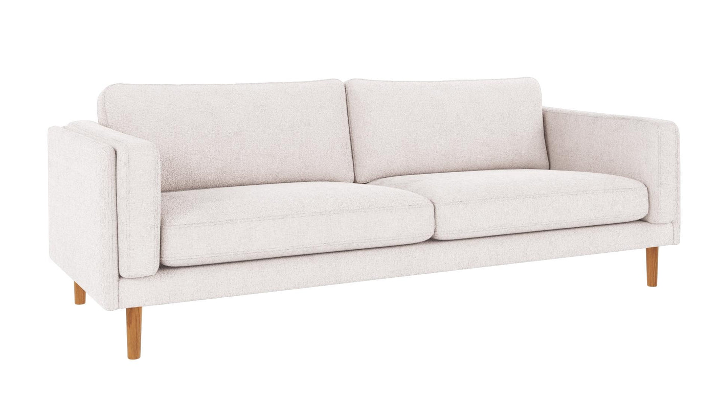 Braden sofa 3-seter - Eik ben