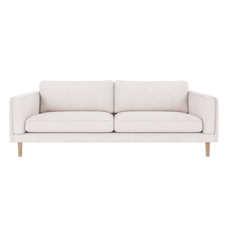 Braden sofa 3-seter - Whitewash eik ben