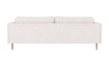 Braden sofa 3-seter - Whitewash eik ben