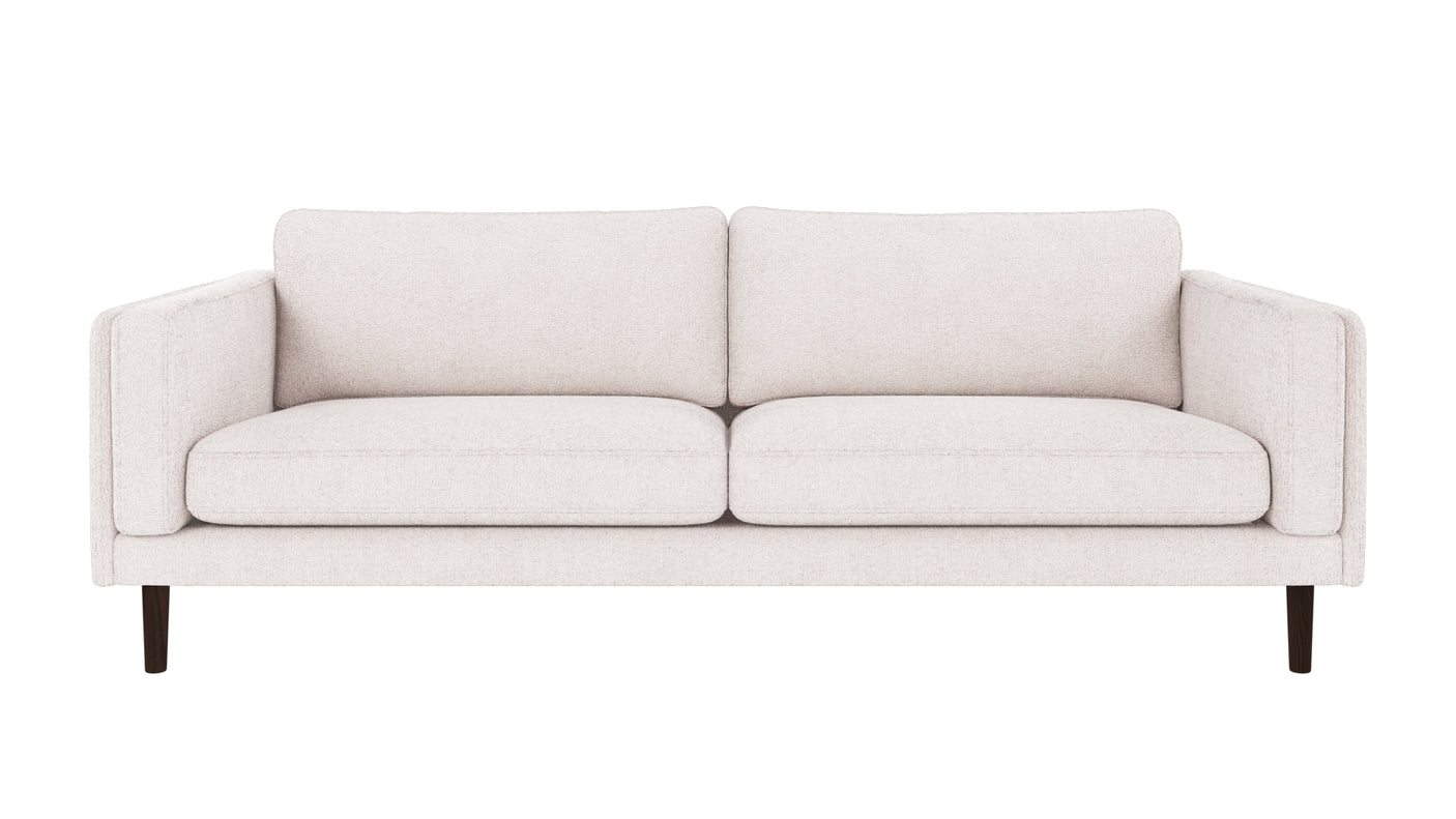 Braden sofa 3-seter - Brun eik ben