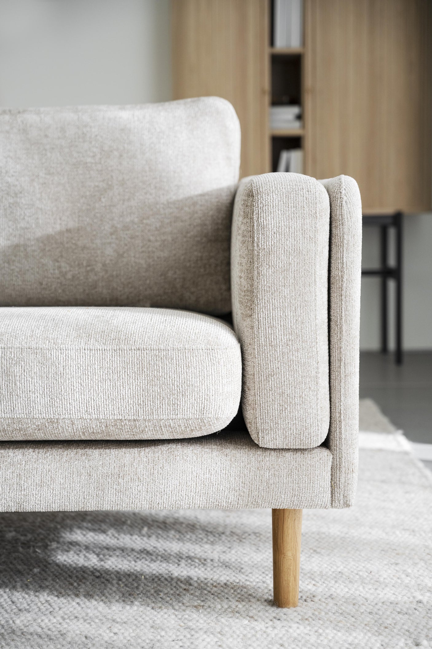 Braden sofa 3-seter - Eik ben