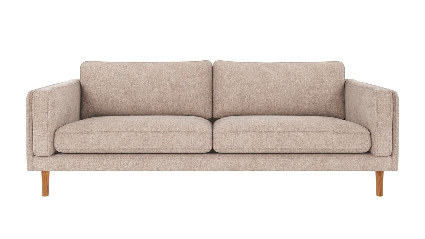 Braden sofa 3-seter - Eik ben