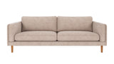Braden sofa 3-seter - Eik ben