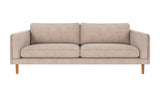 Braden sofa 3-seter - Eik ben