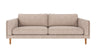 Braden sofa 3-seter - Eik ben