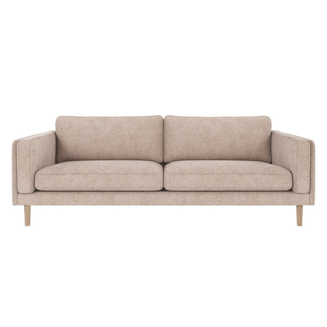 Braden sofa 3-seter - Whitewash eik ben