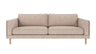 Braden sofa 3-seter - Whitewash eik ben
