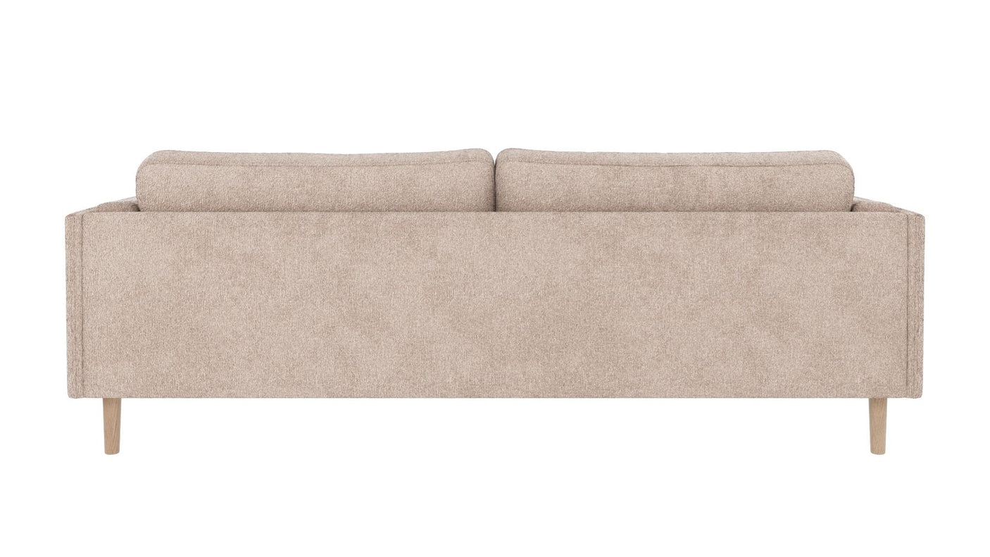 Braden sofa 3-seter - Whitewash eik ben