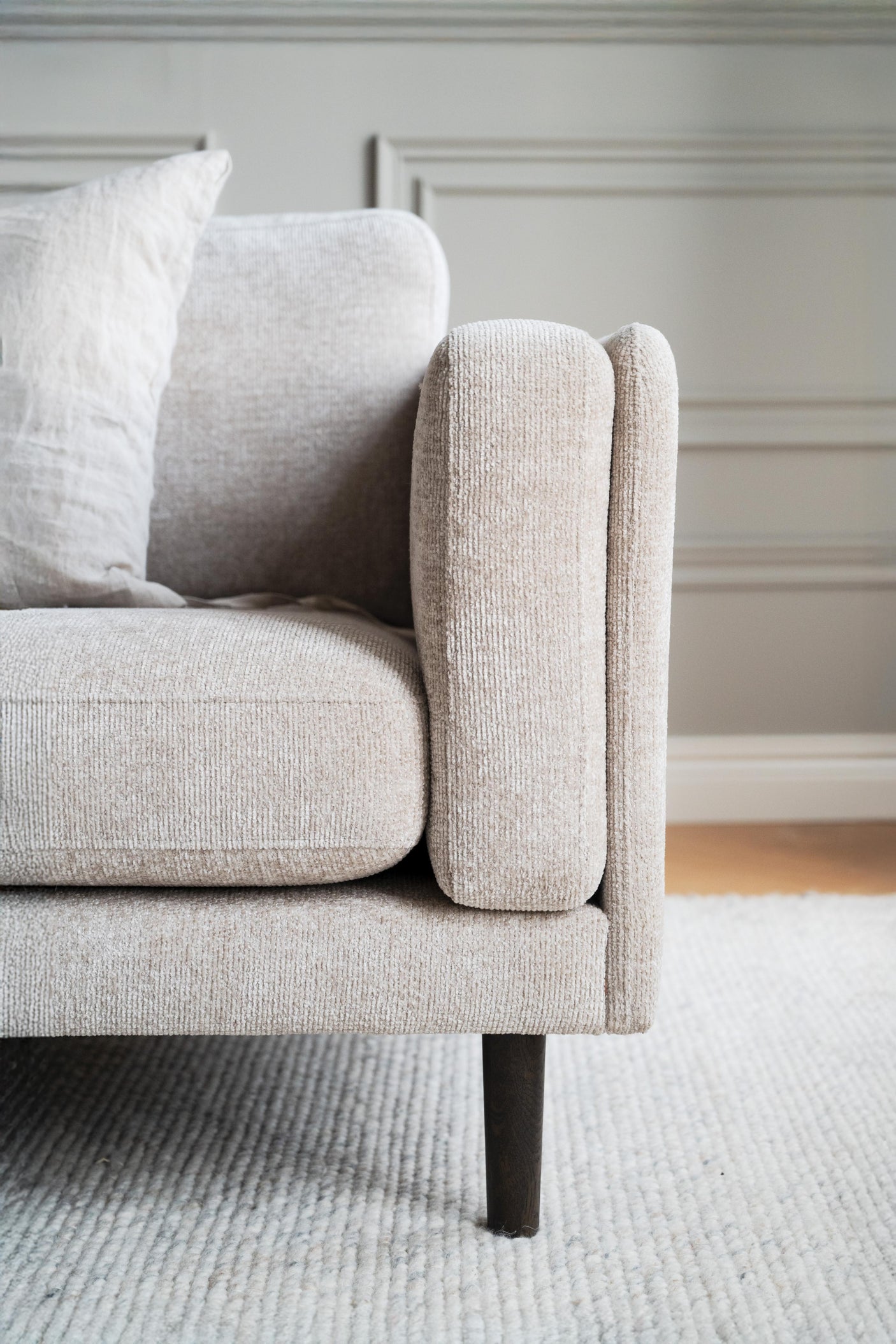 Braden sofa 3-seter - Brun eik ben