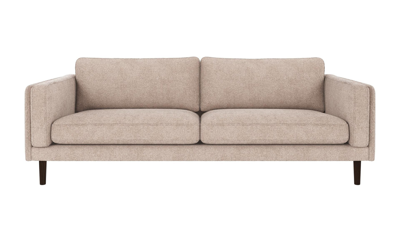 Braden sofa 3-seter - Brun eik ben