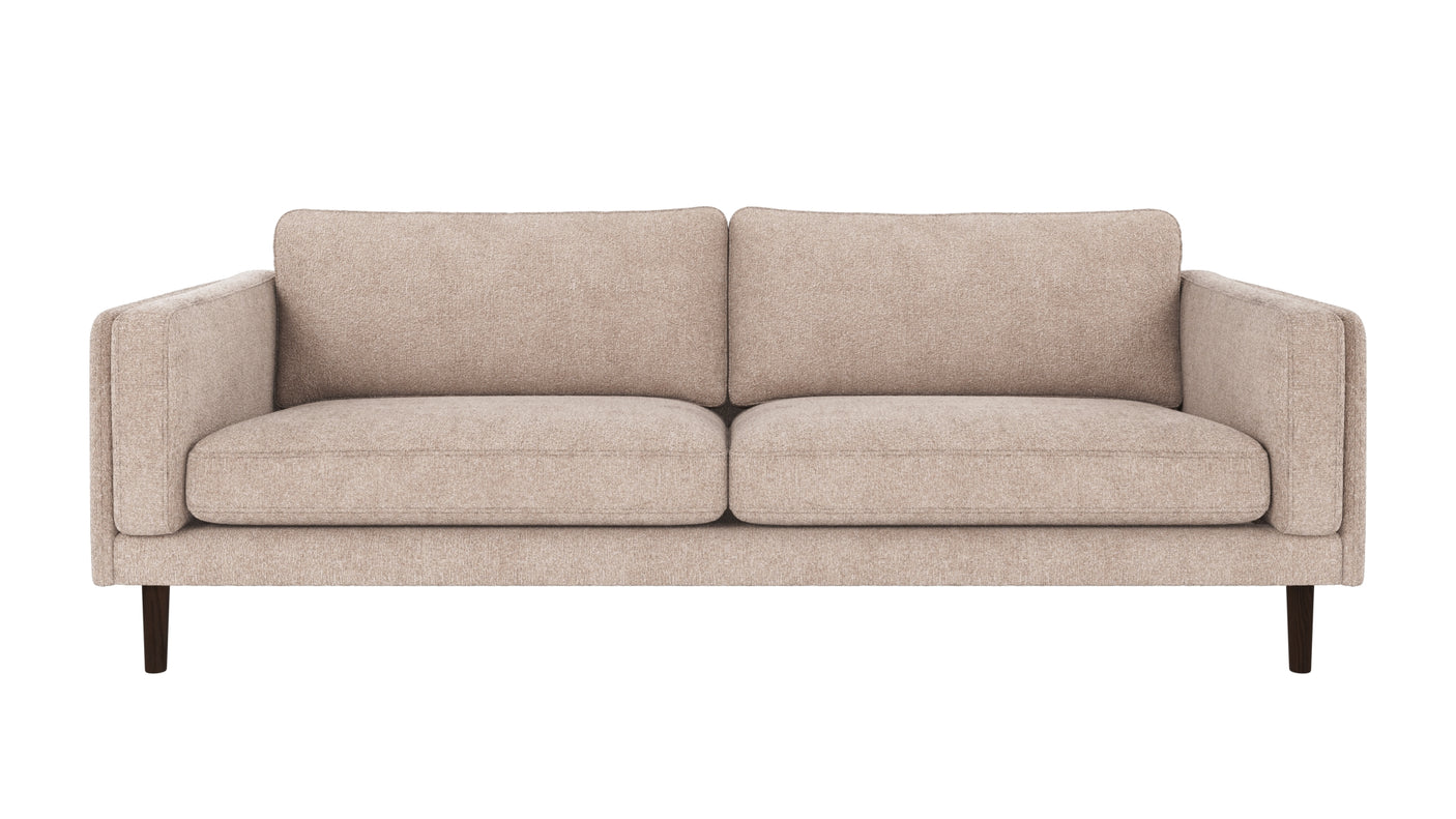 Braden sofa 3-seter - Brun eik ben