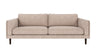 Braden sofa 3-seter - Brun eik ben
