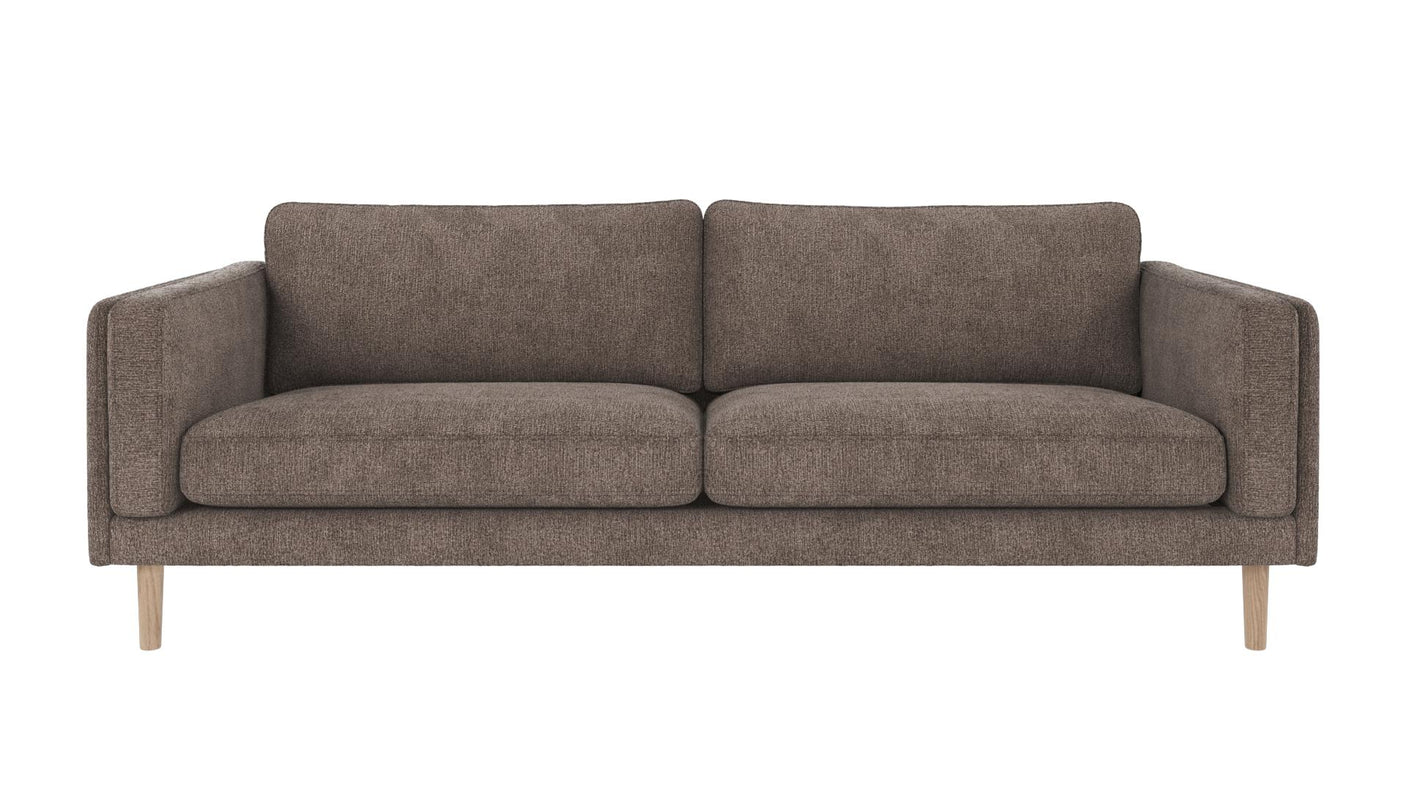 Braden sofa 3-seter - Whitewash eik ben