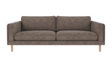 Braden sofa 3-seter - Whitewash eik ben