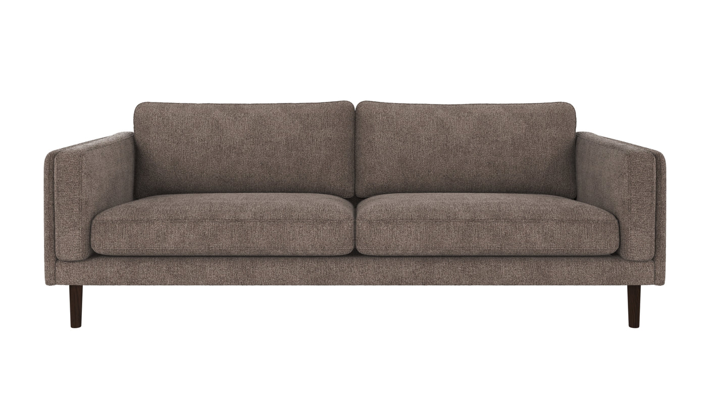 Braden sofa 3-seter - Brun eik ben