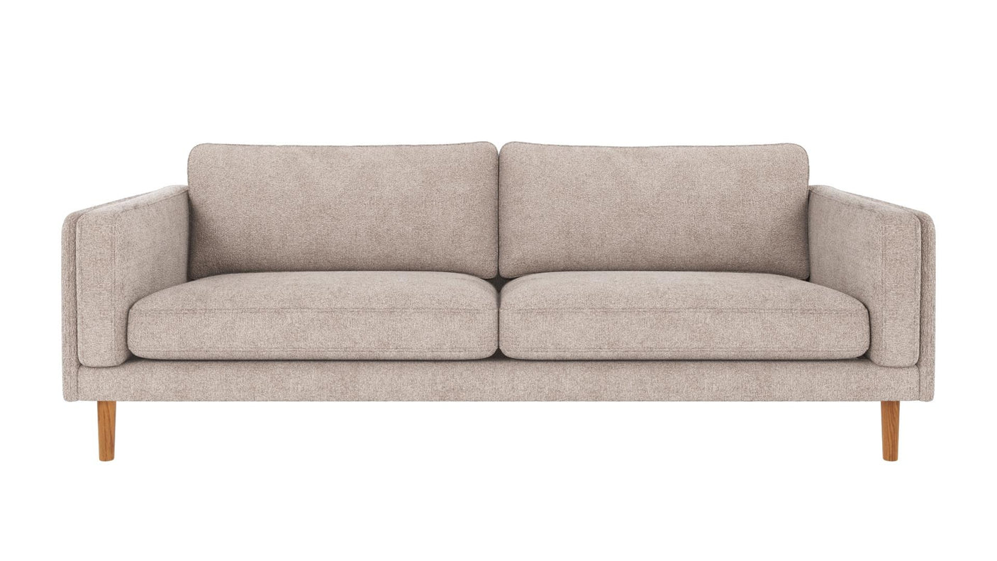 Braden sofa 3-seter - Eik ben