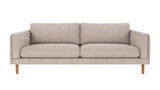 Braden sofa 3-seter - Eik ben
