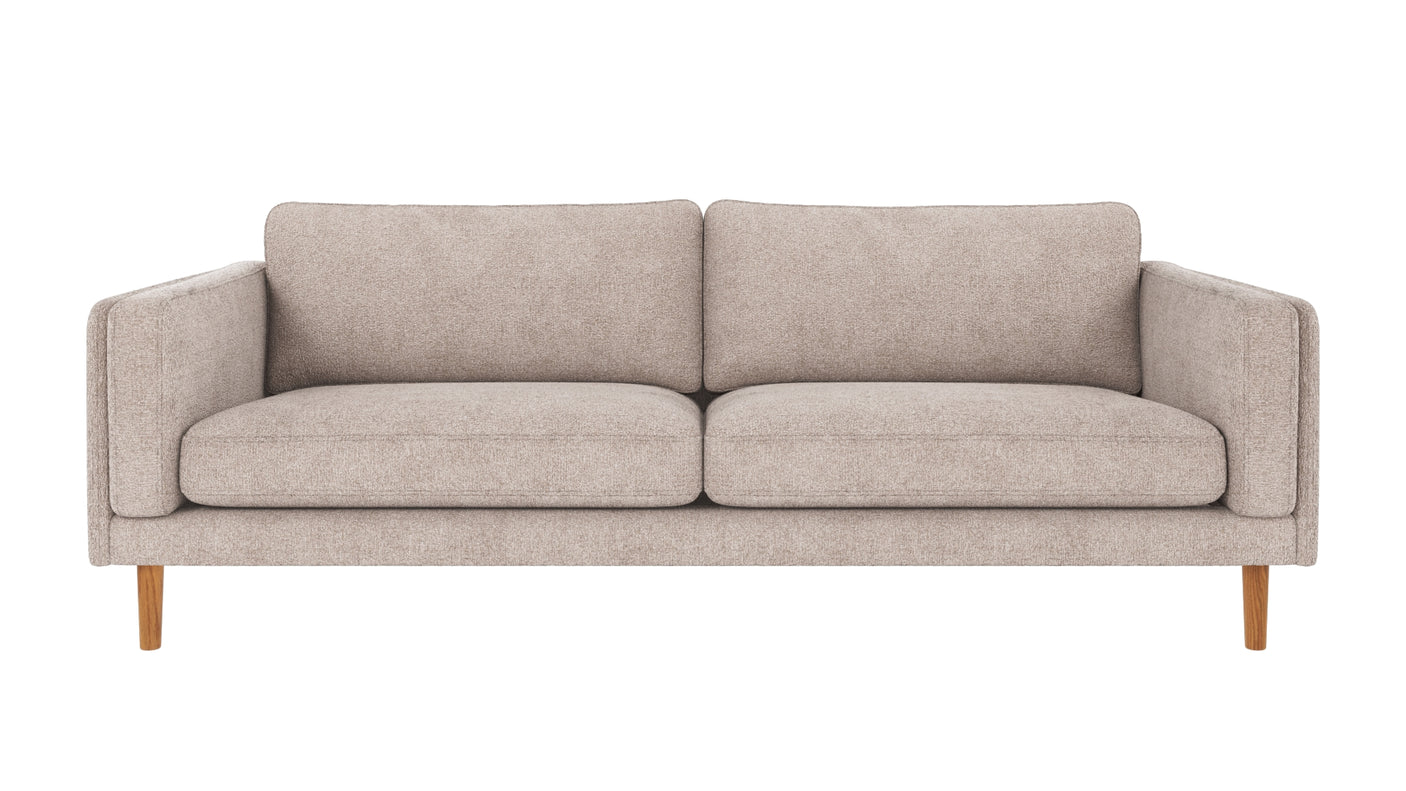 Braden sofa 3-seter - Eik ben
