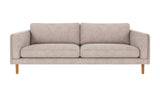 Braden sofa 3-seter - Eik ben