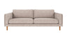 Braden sofa 3-seter - Eik ben