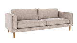 Braden sofa 3-seter - Eik ben