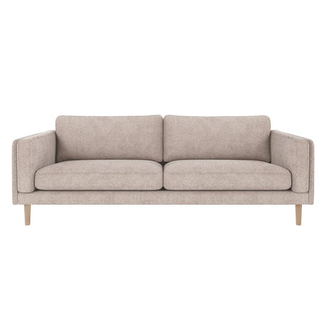 Braden sofa 3-seter - Whitewash eik ben