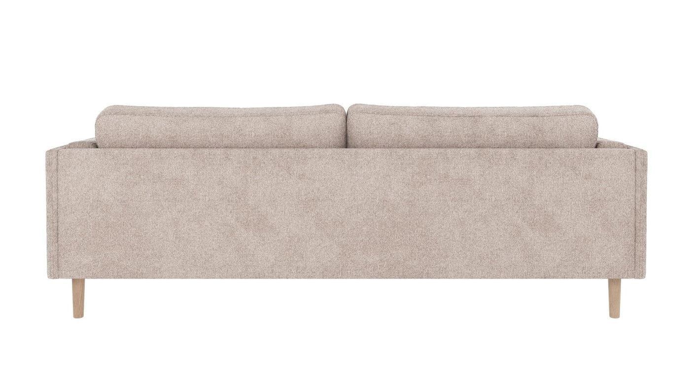 Braden sofa 3-seter - Whitewash eik ben