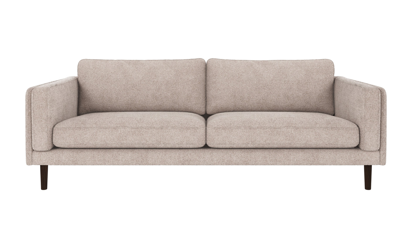 Braden sofa 3-seter - Brun eik ben