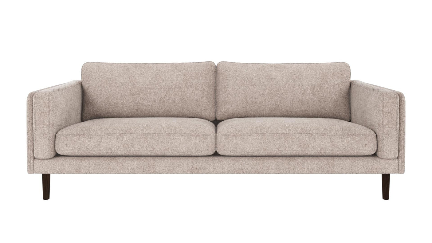 Braden sofa 3-seter - Brun eik ben