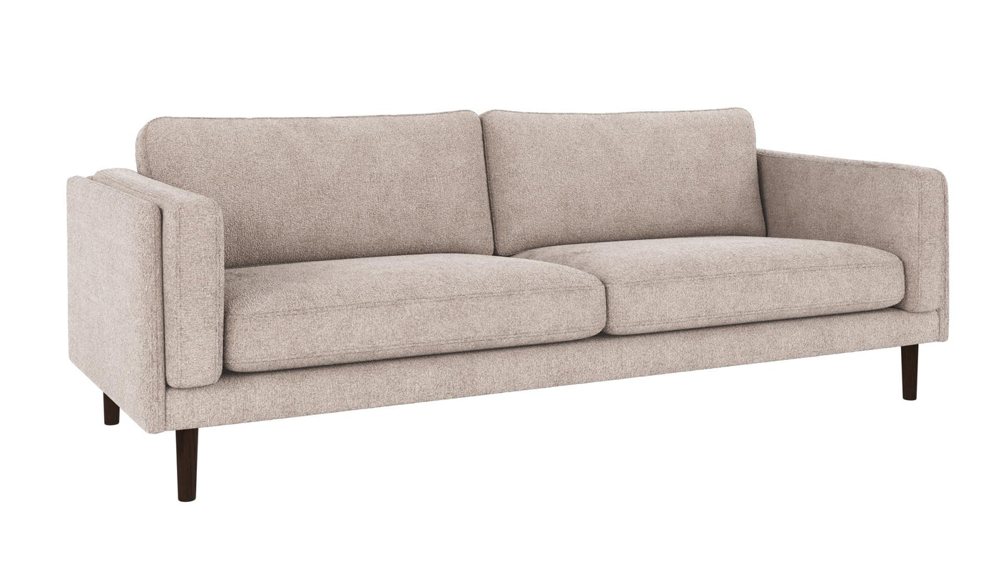 Braden sofa 3-seter - Brun eik ben