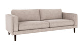 Braden sofa 3-seter - Brun eik ben