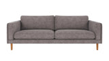 Braden sofa 3-seter - Eik ben