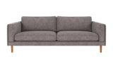 Braden sofa 3-seter - Eik ben