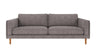 Braden sofa 3-seter - Eik ben