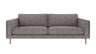 Braden sofa 3-seter - Whitewash eik ben
