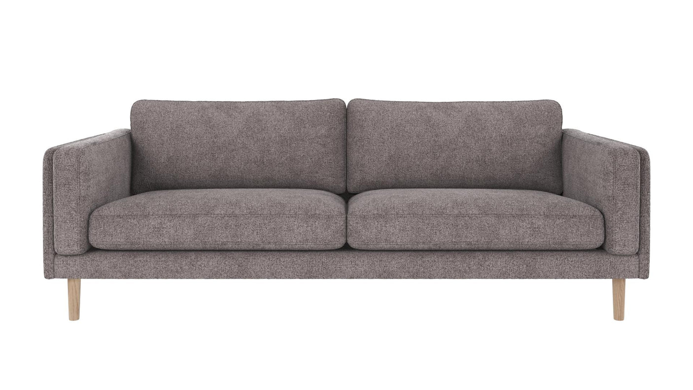 Braden sofa 3-seter - Whitewash eik ben