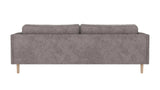 Braden sofa 3-seter - Whitewash eik ben