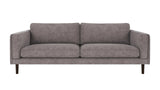 Braden sofa 3-seter - Brun eik ben