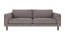 Braden sofa 3-seter - Brun eik ben