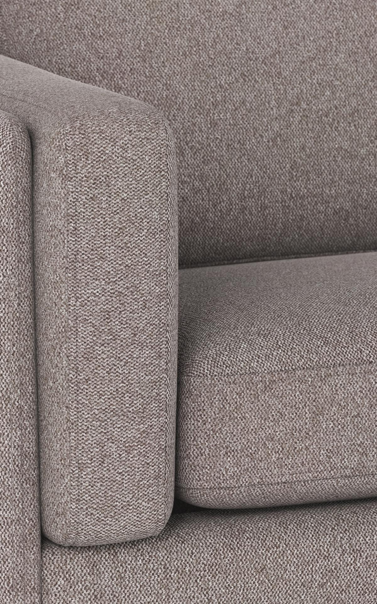 Braden sofa 3-seter - Eik ben