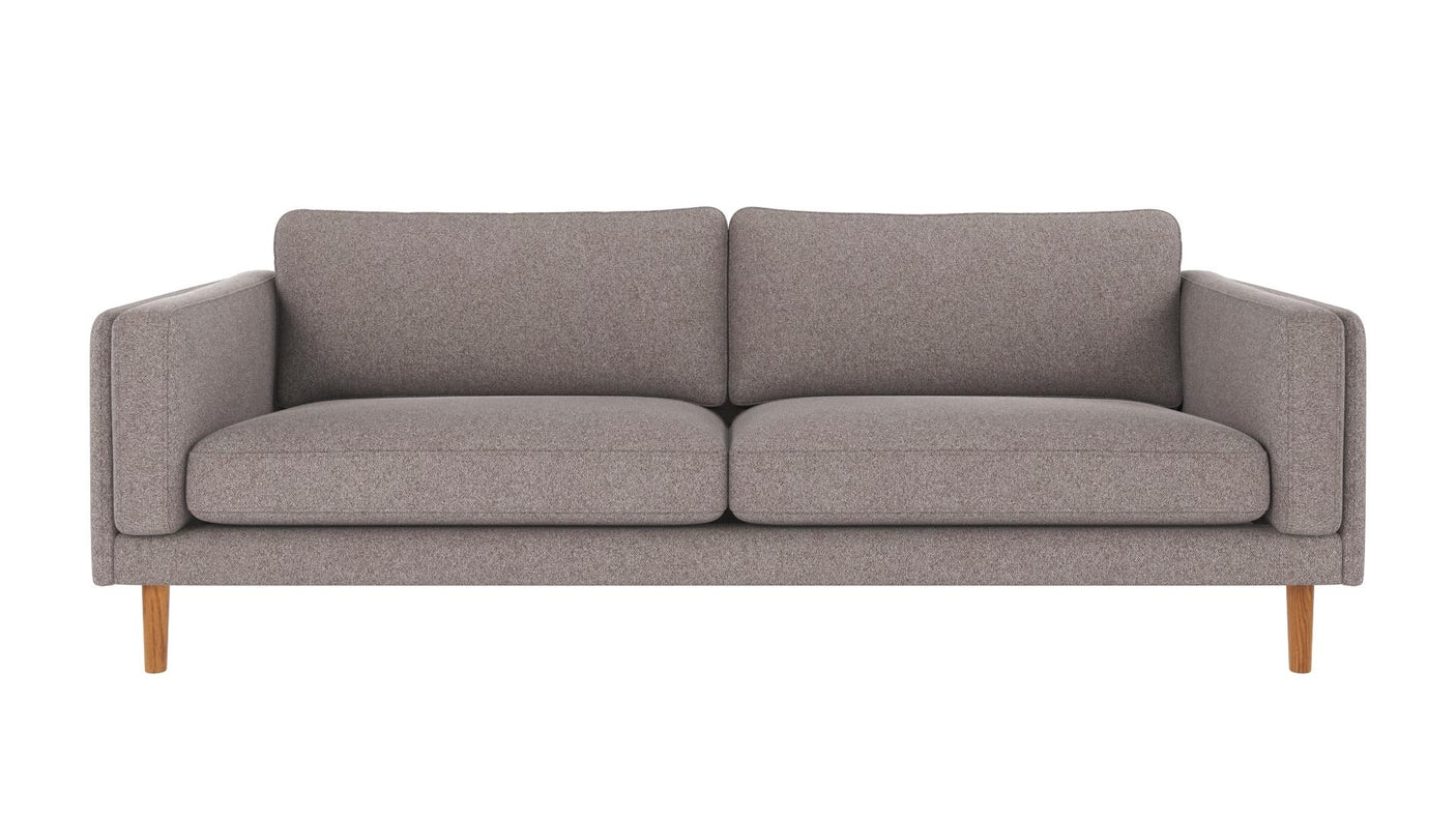 Braden sofa 3-seter - Eik ben