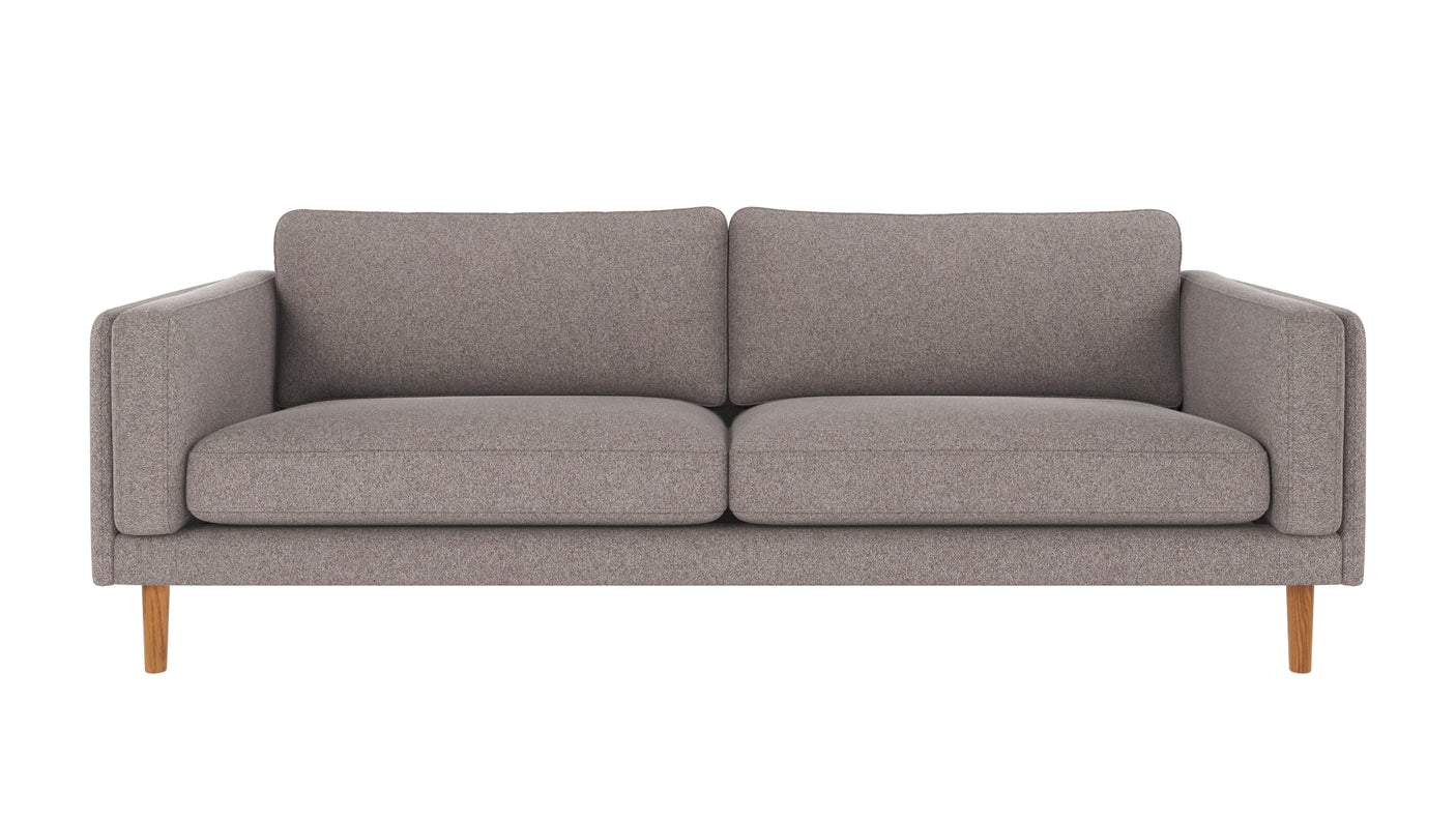 Braden sofa 3-seter - Eik ben