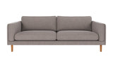 Braden sofa 3-seter - Eik ben