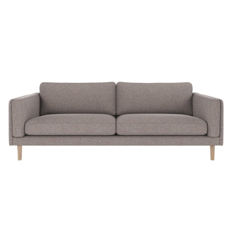 Braden sofa 3-seter - Whitewash eik ben