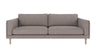 Braden sofa 3-seter - Whitewash eik ben