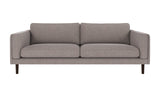Braden sofa 3-seter - Brun eik ben