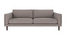 Braden sofa 3-seter - Brun eik ben