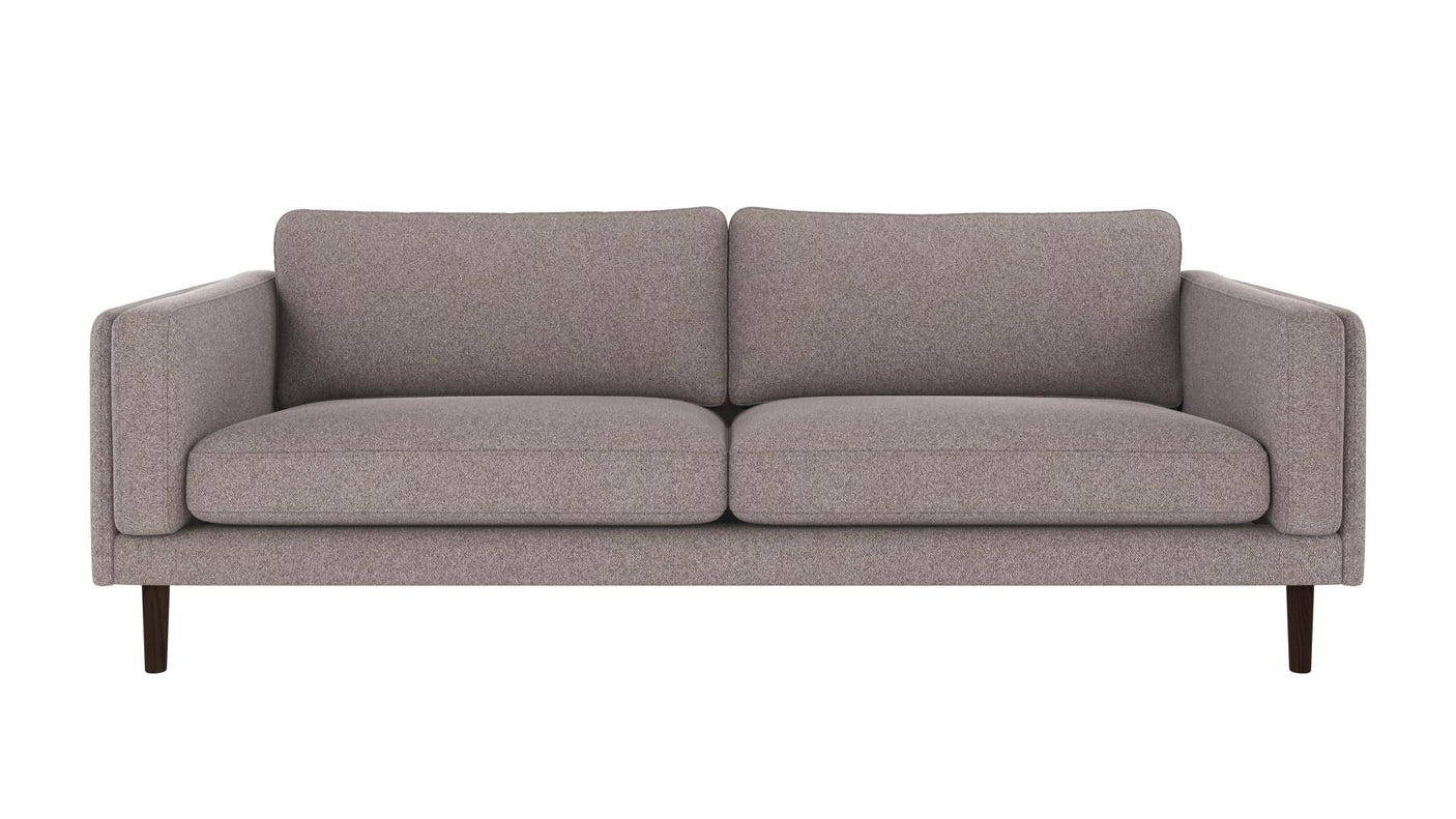 Braden sofa 3-seter - Brun eik ben
